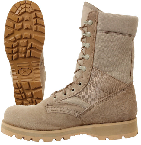 desert tan work boots