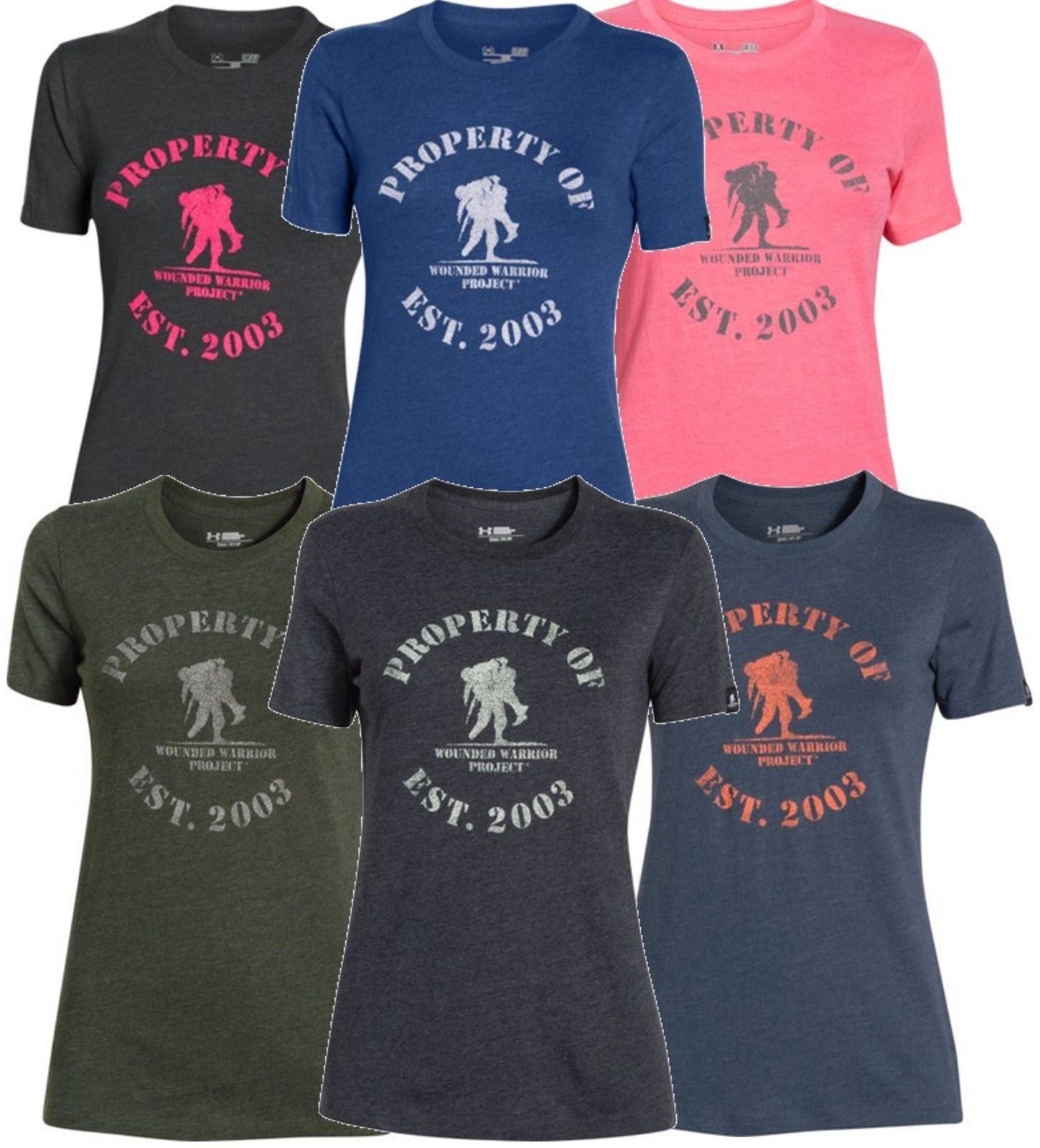 under armour wounded warrior t shirt