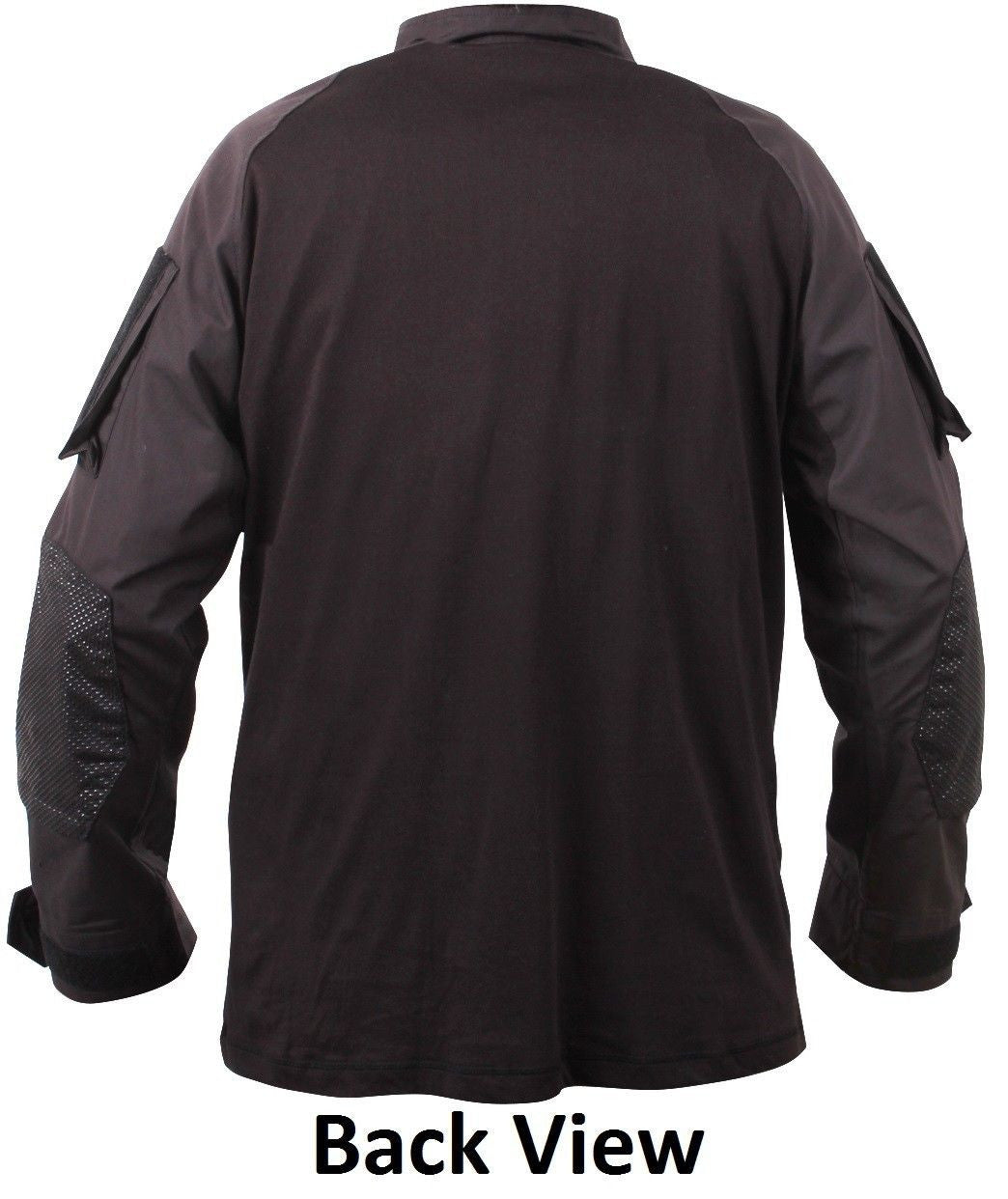 Men's Black Quarter-Zip Tactical Combat Shirt – Grunt Force