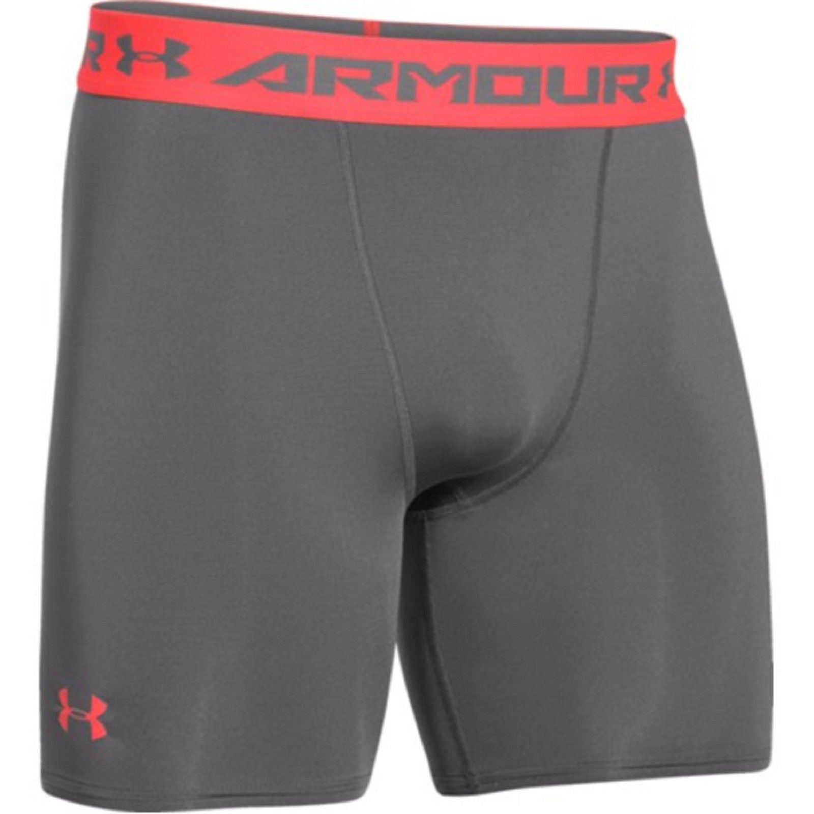 Under Armour HeatGear Compression Shorts - UA Mid-Length Athletic Work ...
