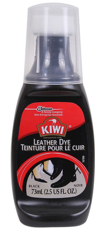 kiwi black leather dye