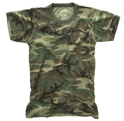 Kids Camouflage Camo Army Military T-Shirts Tees Tee Shirts – Grunt Force