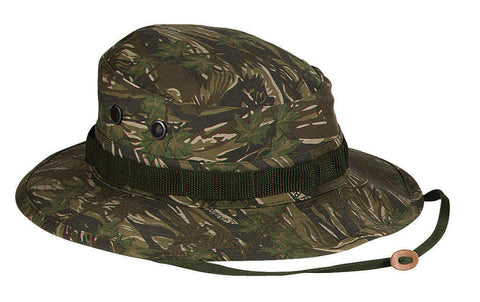 Military Boonie Hat - Camo Camouflage Cotton Wide-Brim Bucket Sun Hat ...