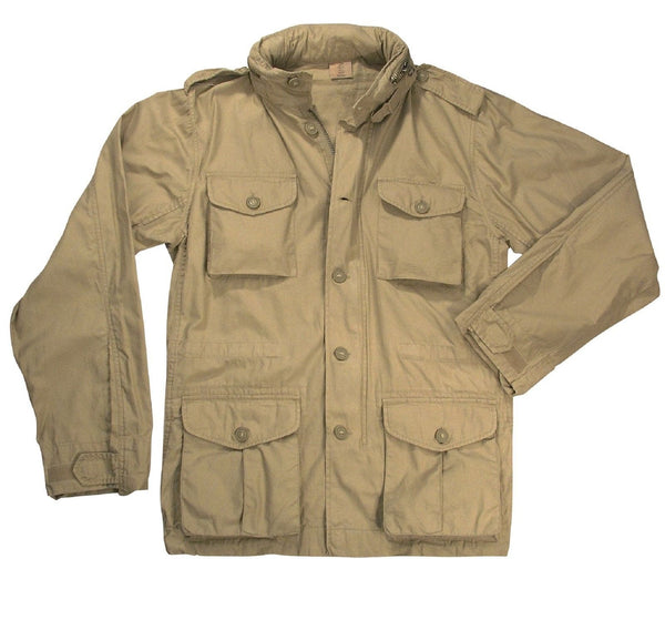 Mens Lightweight Vintage Field Jacket Rothco Tactical M-65 Cotton Coat ...