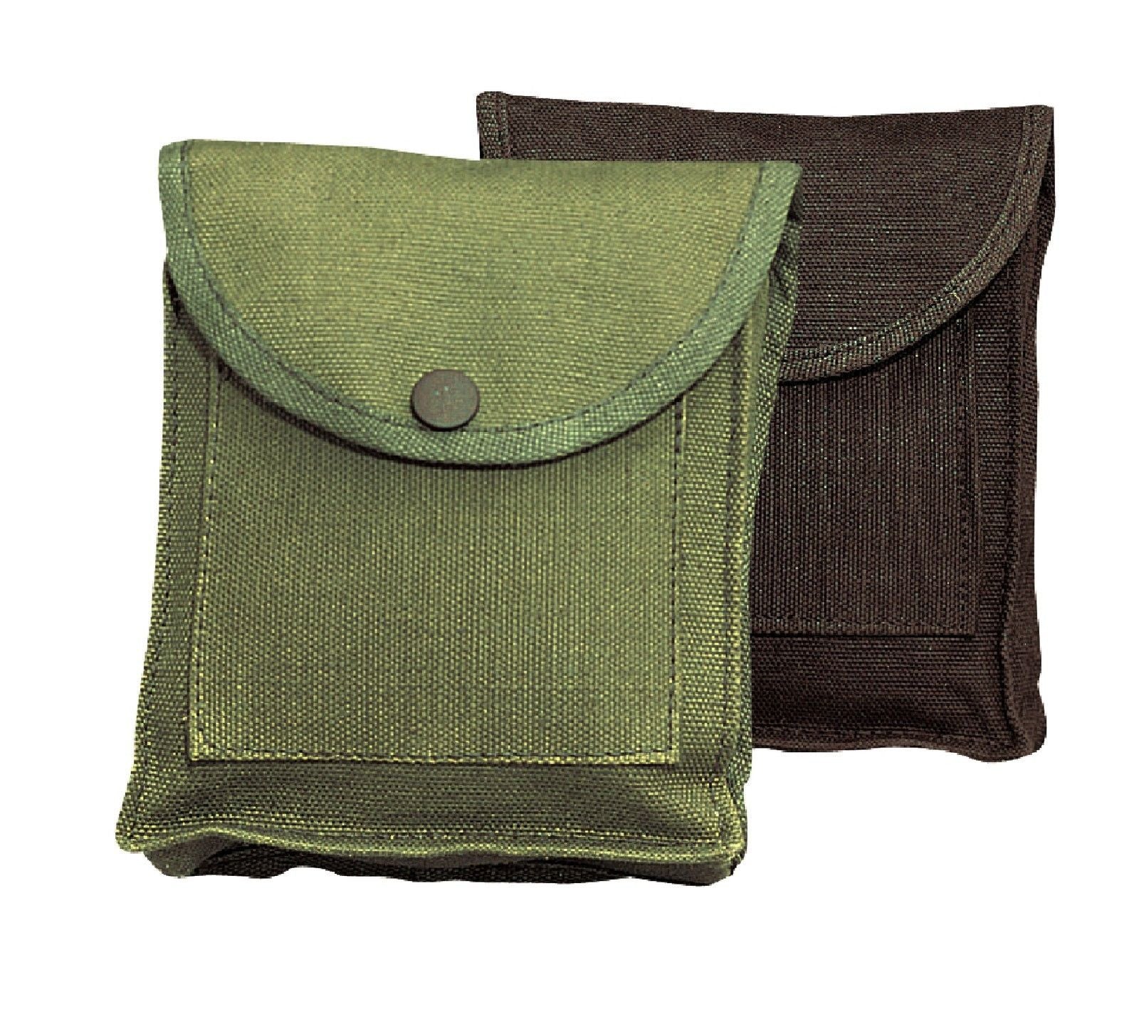 Canvas Utility Pouch w/ Belt Loop - Hiking Camping Compact Pocket Pouc ...