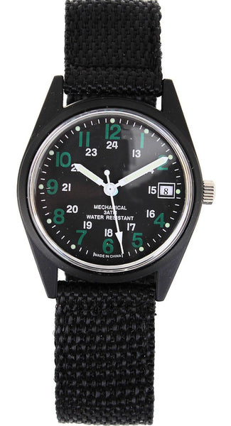 GI Type Vietnam Wind Up Watch Rothco Retro Military Wind-Up Wristwatch ...