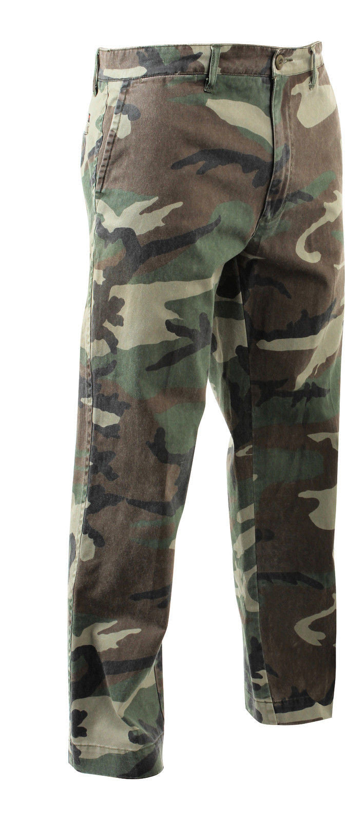 Deluxe Vintage 4-Pocket Chinos - Camouflage Chinos Pants Trousers - Wo ...