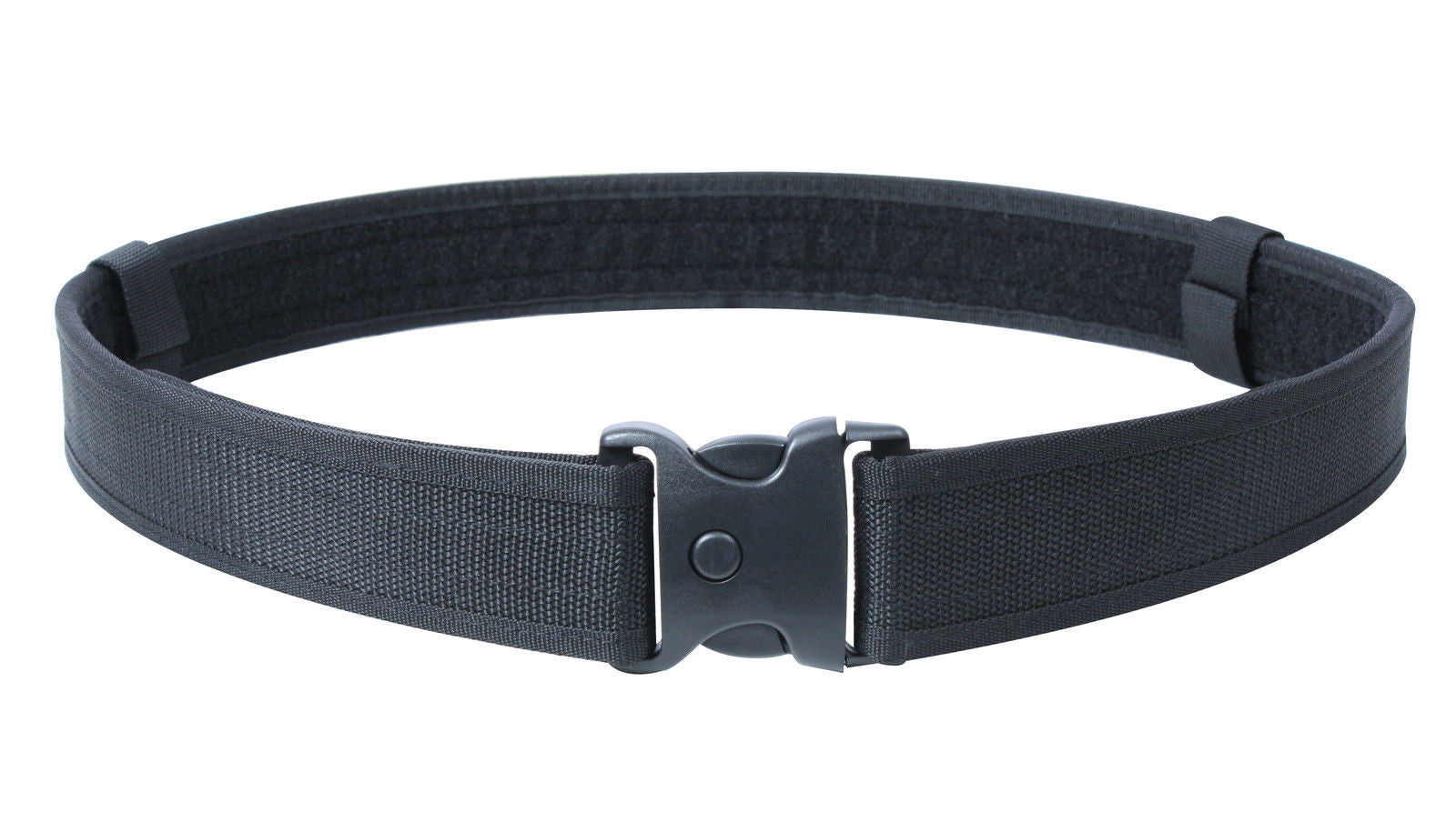 Black Deluxe Triple Retention Duty Security Police Belt – Grunt Force