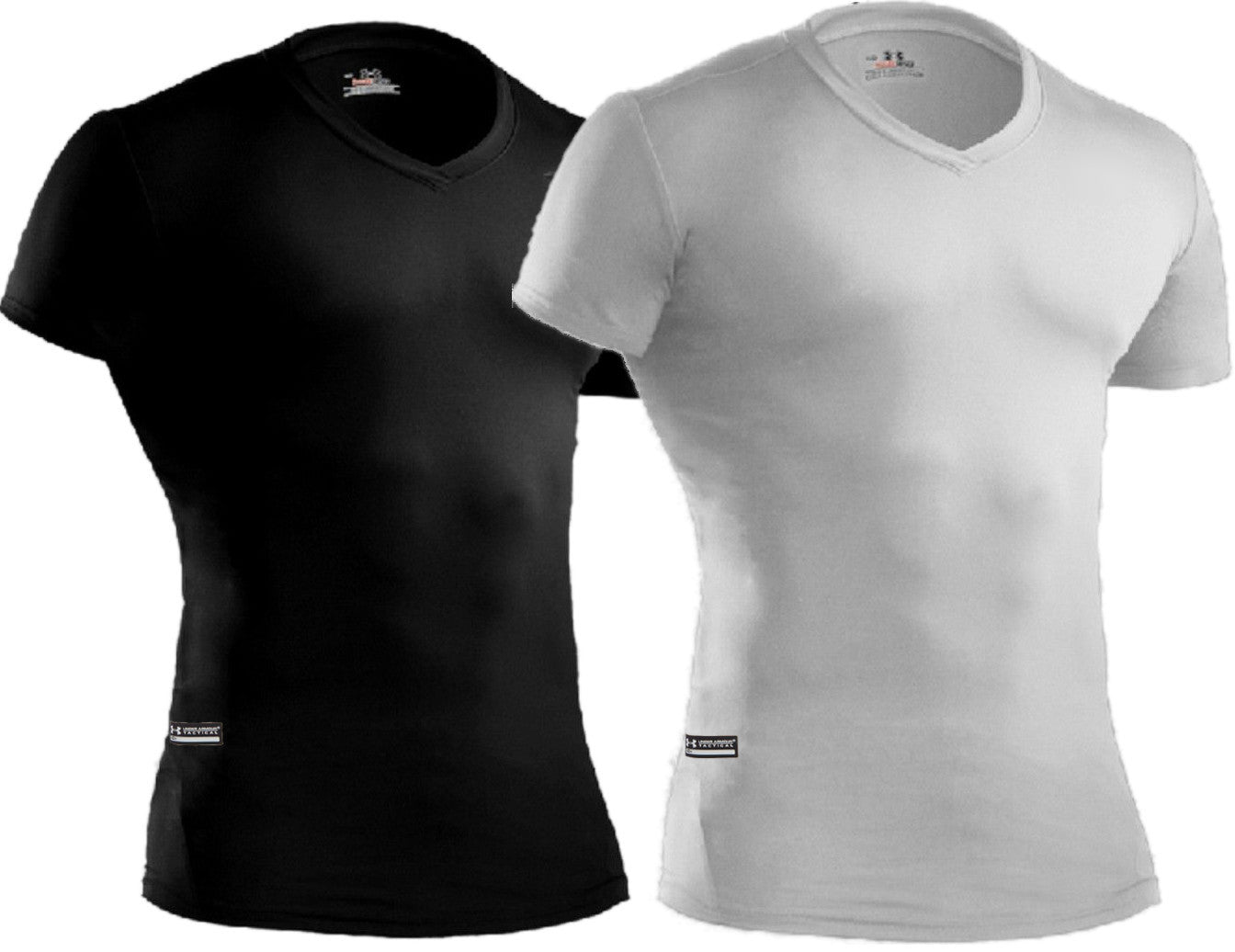 white under armour undershirt