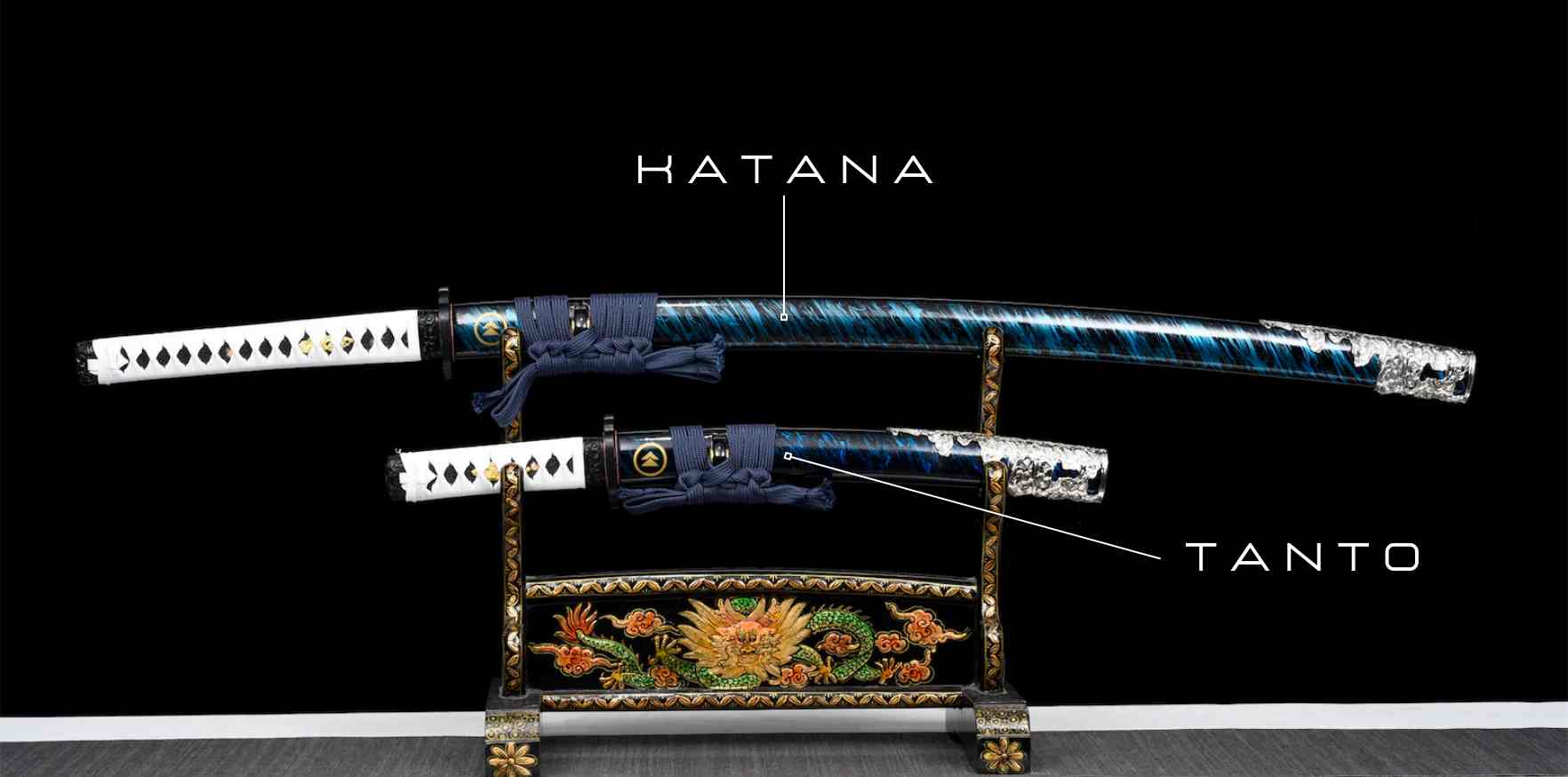 katana and tanto swords