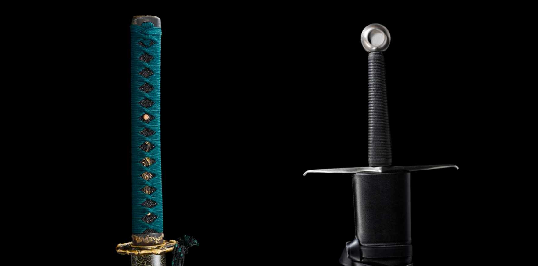 katana handle vs longsword