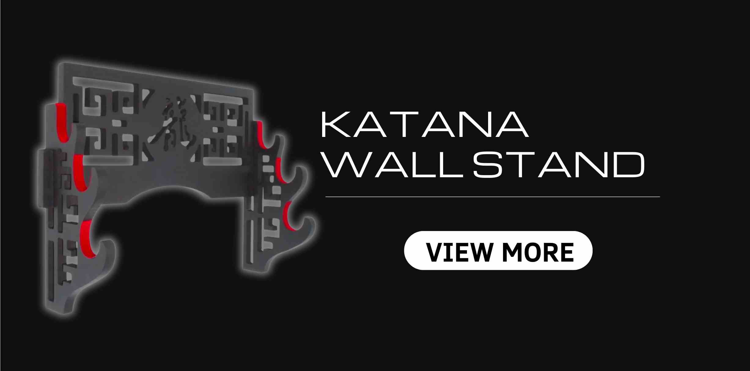 soporte de pared katana