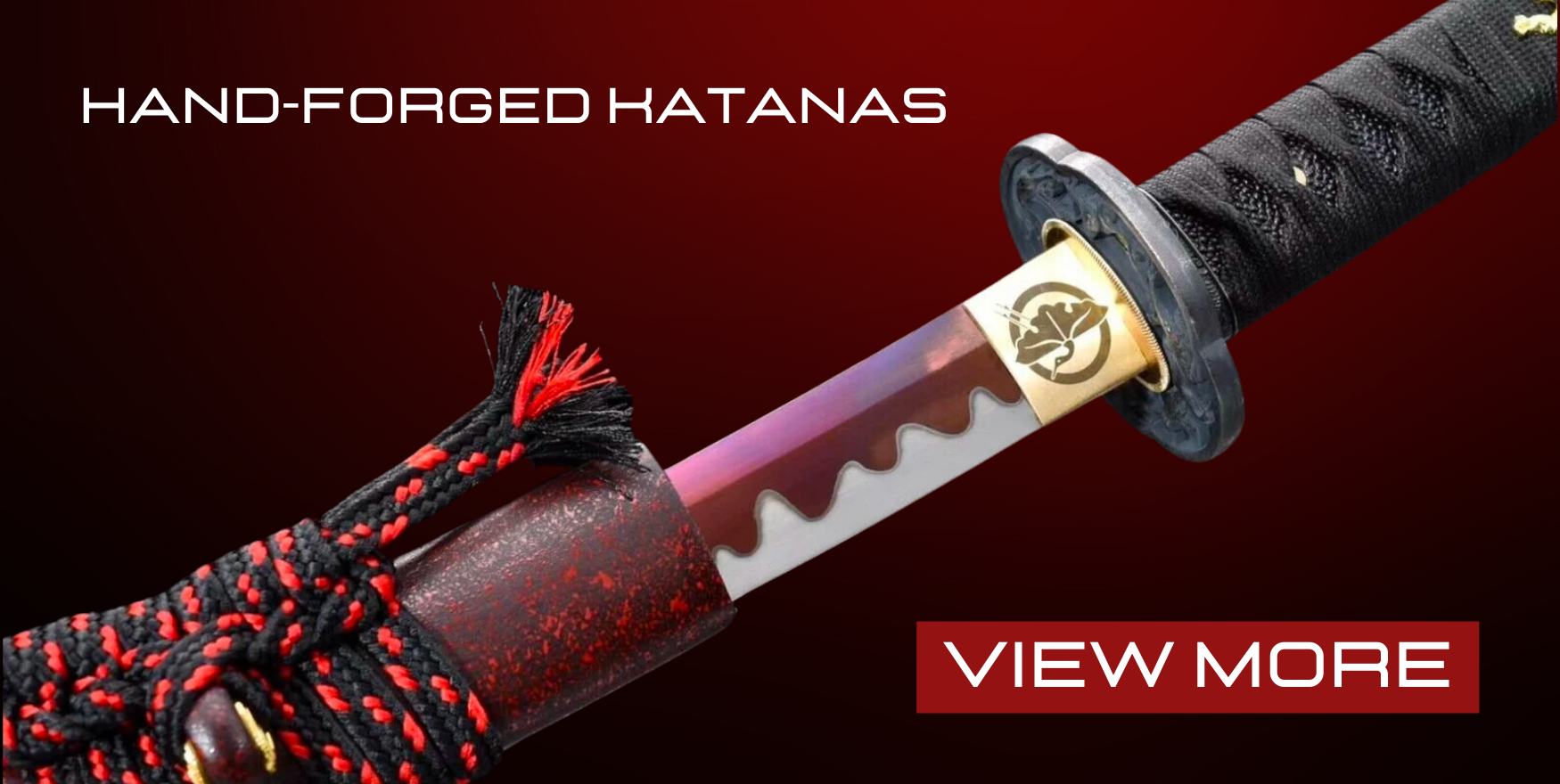 katanas red black