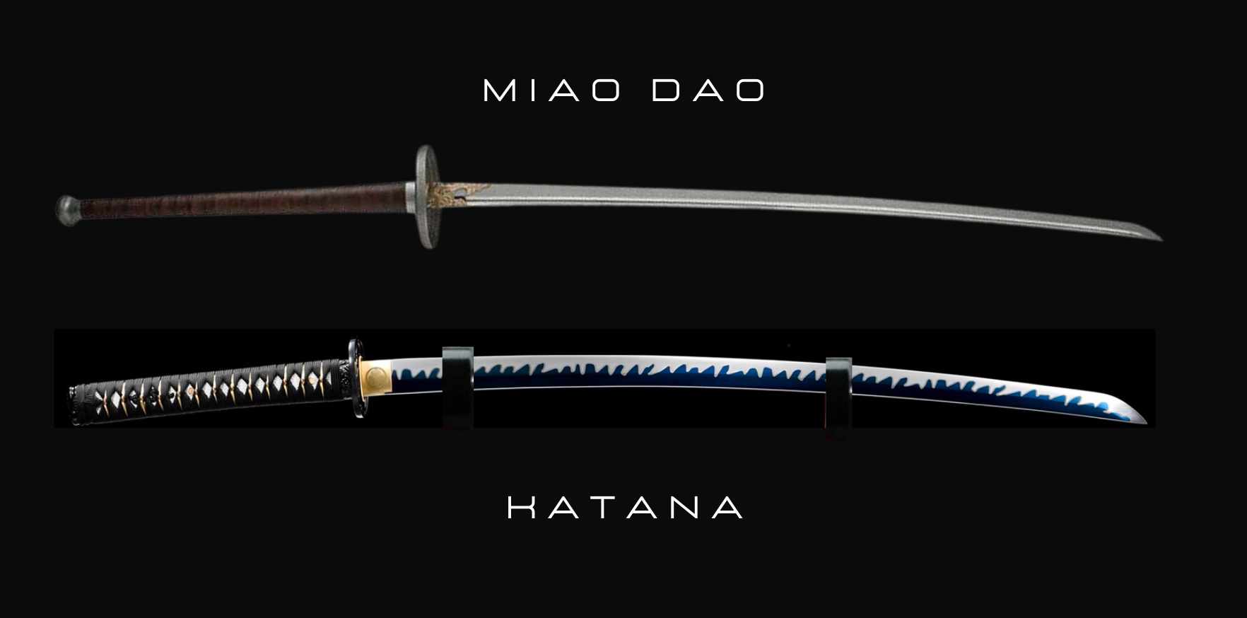 miao dao and katana differencies