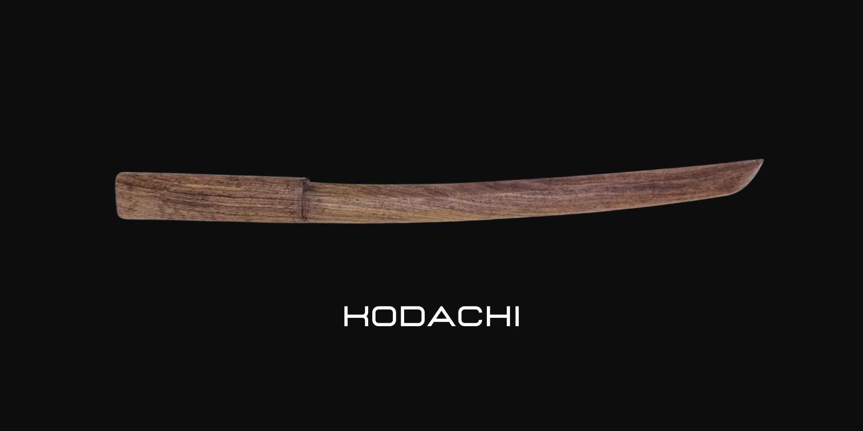 wooden kodachi