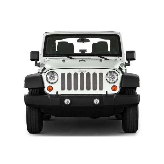 Under The Sun Inserts Solid Color Grille Insert for 07 18 Jeep Wrangler JK