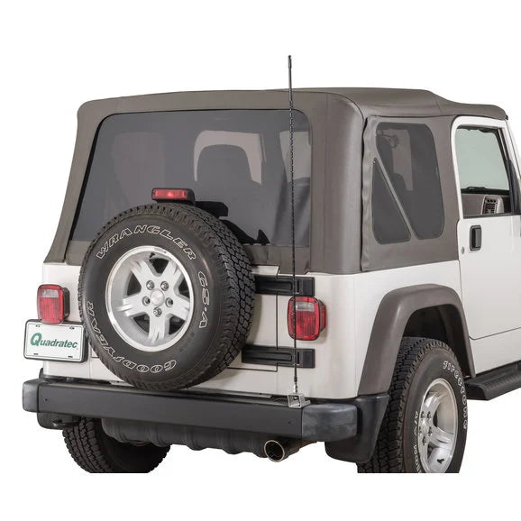 Quadratec CB Antenna Mount Kit for 97 06 Jeep Wrangler TJ & Unlimited
