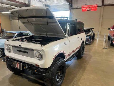1966 Scout Restomod Show Room 3/4 View