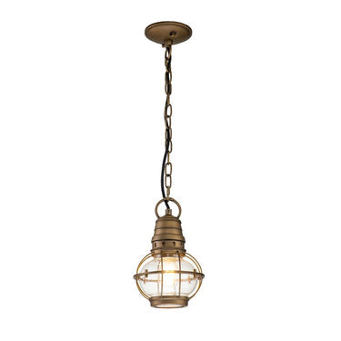 Hanging outdoor lighting