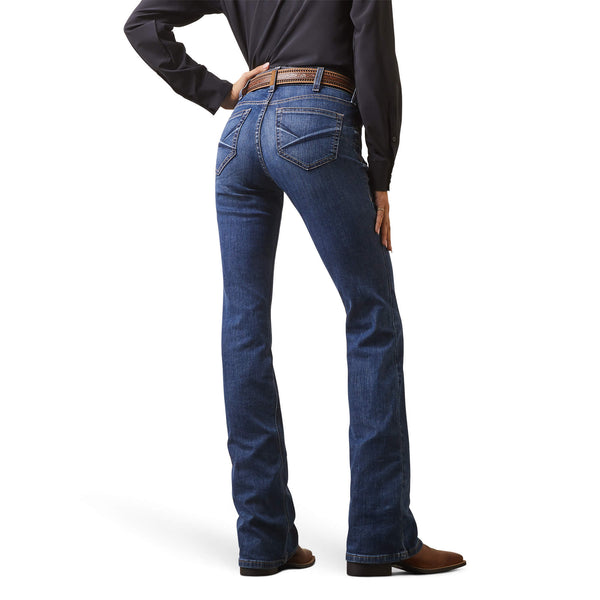 Ariat R.E.A.L Women's Halyn Perfect Rise Boot Cut Jean (Available