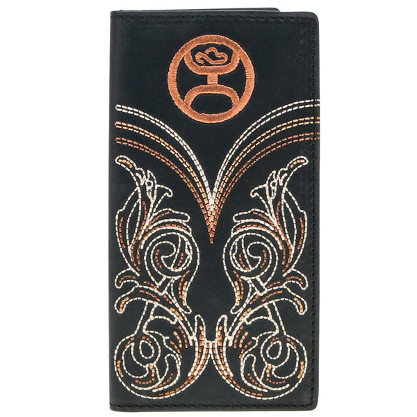 3D Men's Tooled Leather and Beaded Bi-Fold Wallet – Branded Country Wear