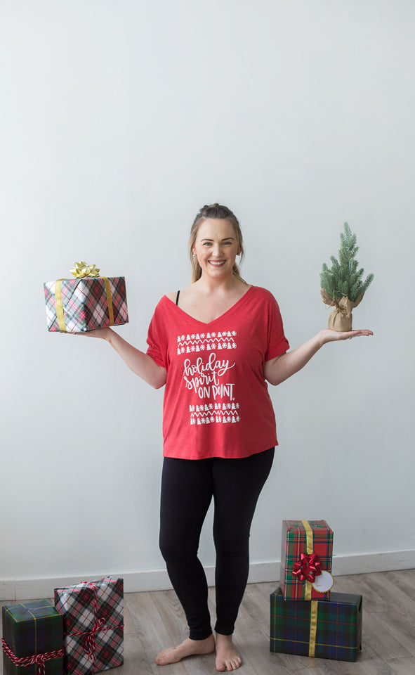 Holiday tshirt, cozy tee, holiday spirit on point, christmas clothes