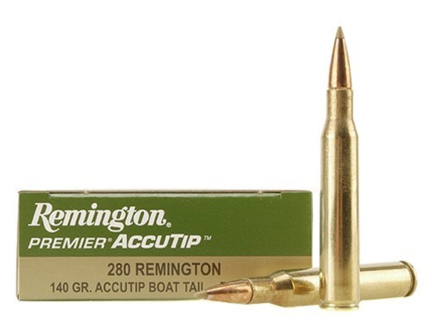 Remington Premier Ammunition 280 Remington 140 Grain AccuTip Boat Tail (20p...