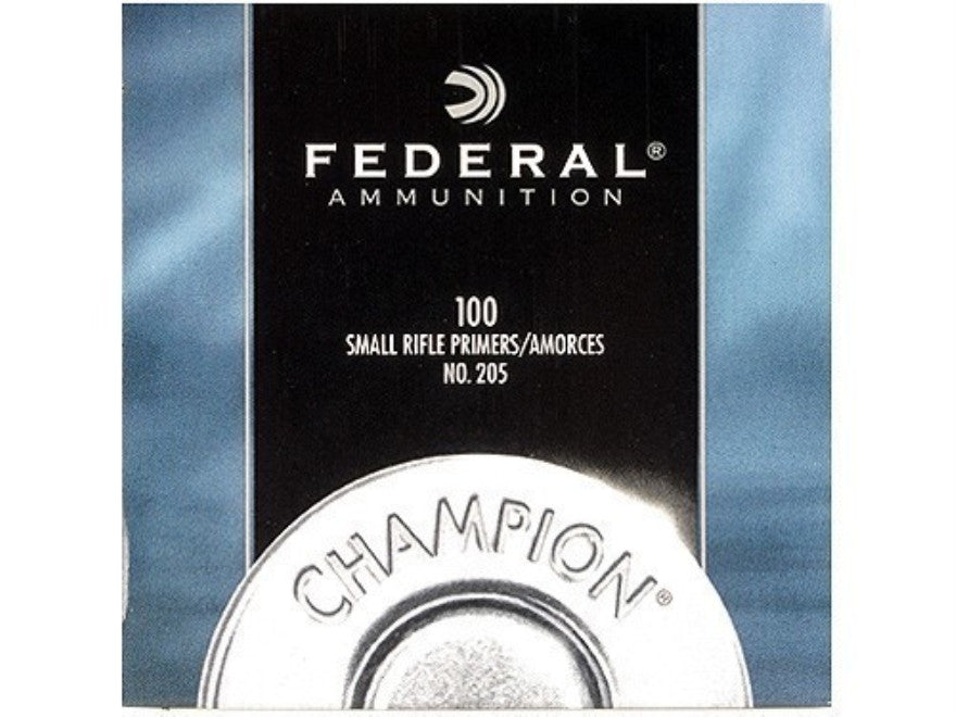 Federal Small Rifle Primers #205 (100pk) – Rebel Gun Works