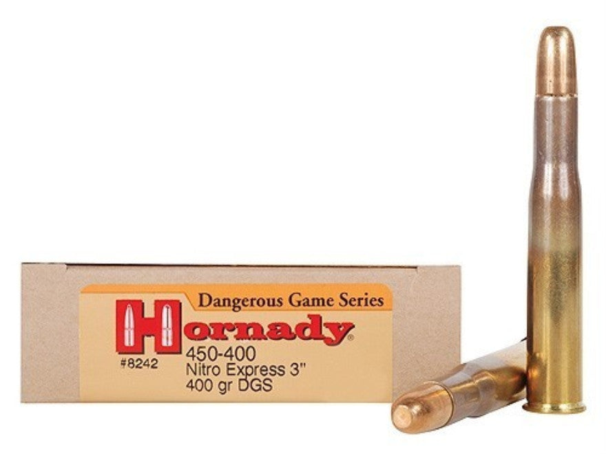 Hornady Dangerous Game Ammunition 450-400 Nitro Express 3