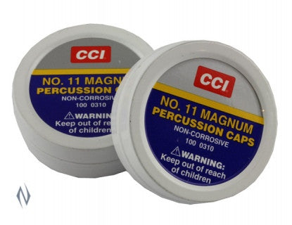 CCI No.11 Magnum Percussion Caps (100pk) – Rebel Gun Works