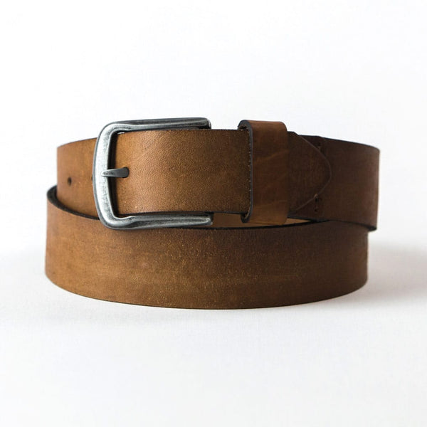 Jack's Genuine Brown Leather Belt – Cohen & Sons Apparel
