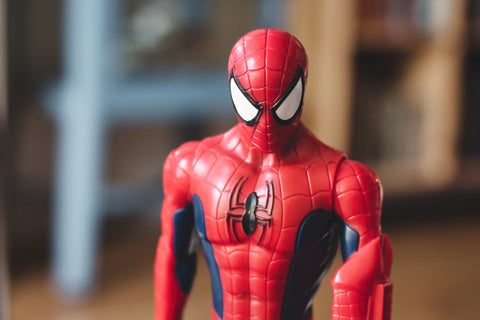 An image of a Spiderman Marvel collectible.