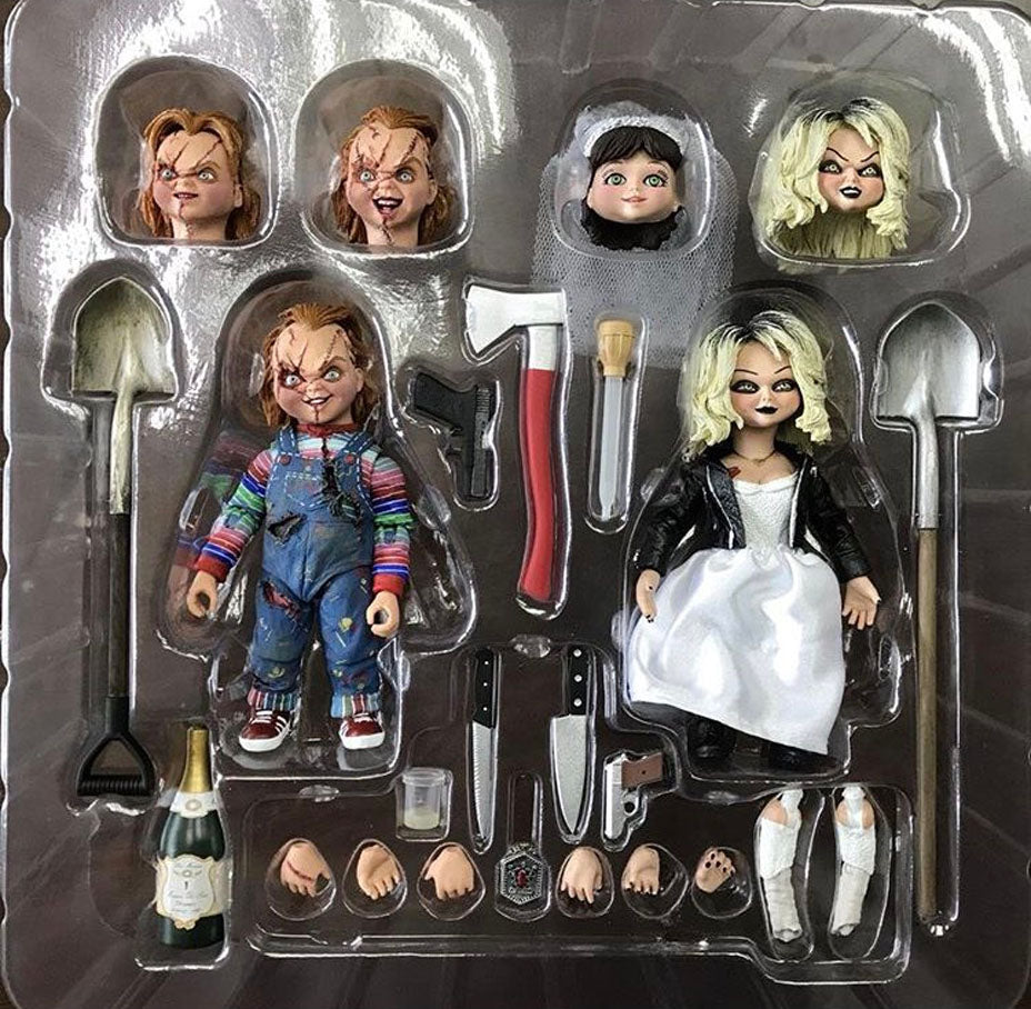 neca ultimate bride of chucky 2 pack