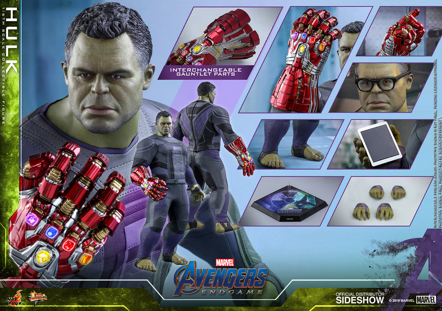 avengers endgame hulk hot toys