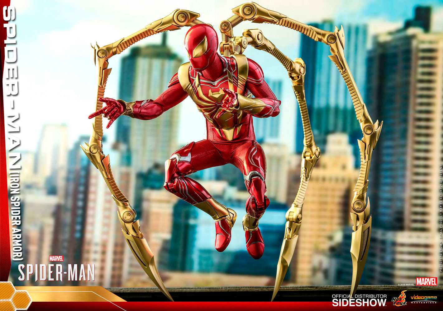 iron spiderman figure