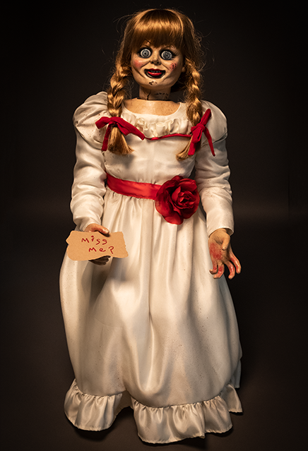 The Conjuring Annabelle One to One Scale Doll by Trick or Treat Studio