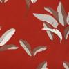 Outdoor Decor by Commonwealth Ruby Red Outdoor Leaf Print  Pillow Cover 18