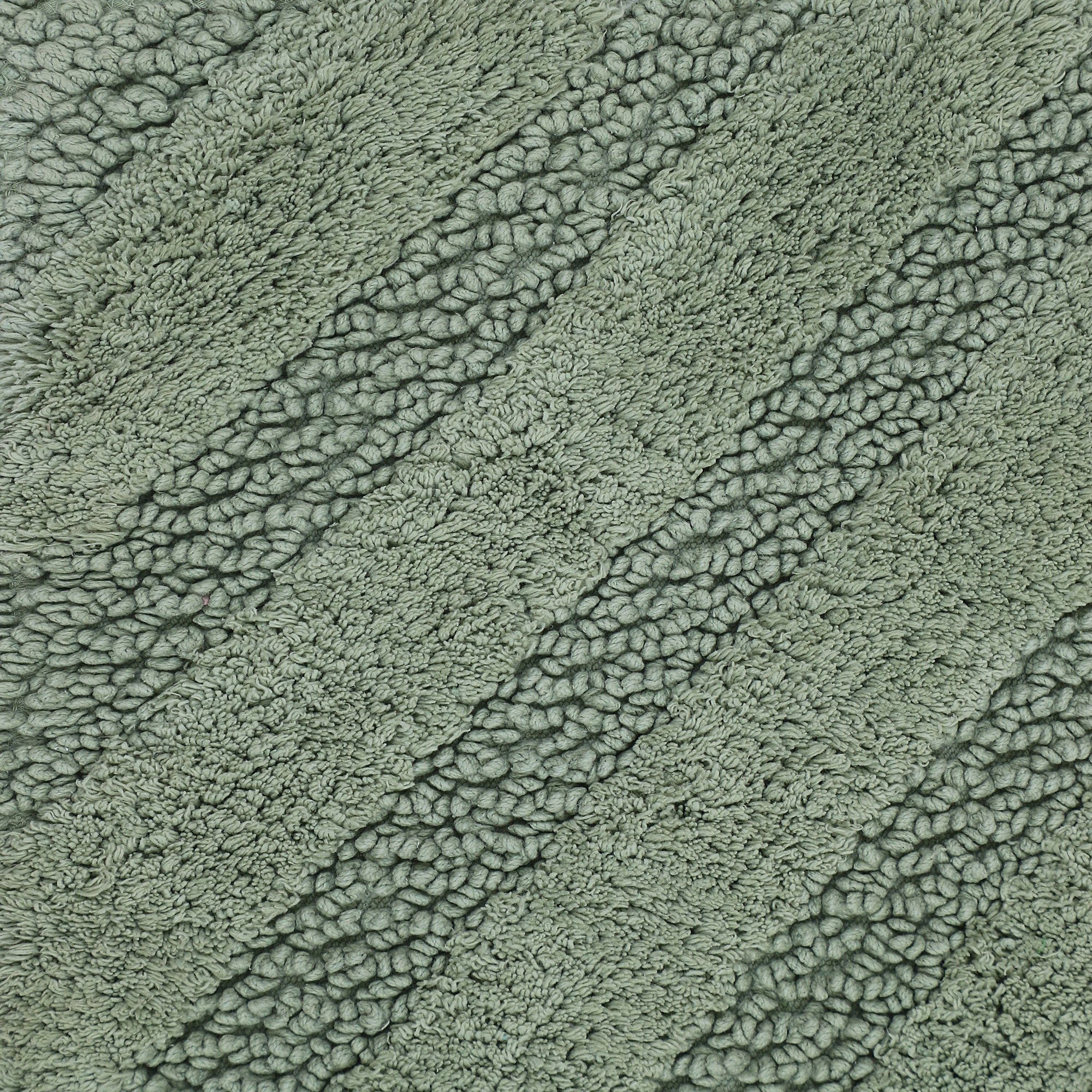Unique Stripe Honeycomb Sculptured Bath Rug Is Made Soft Plush Cotton Is Super Soft The Touch Sage