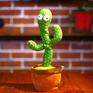 Dancing Cactus Toy, Talking Tree Cactus Plush Toy - Shopezon - Cactus Plush Toy