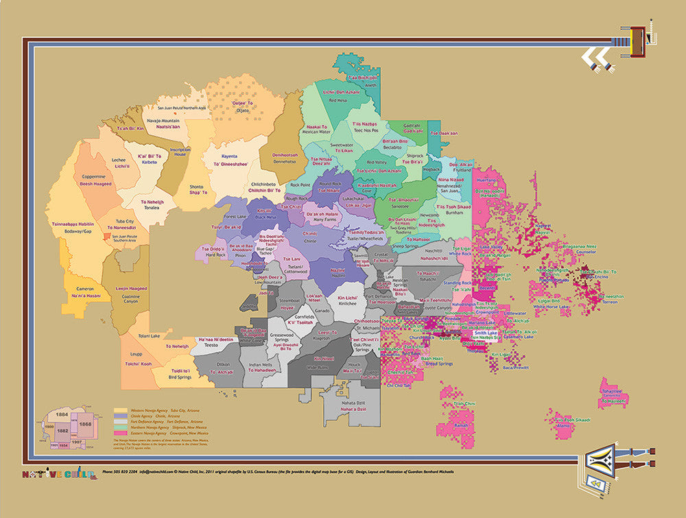 Navajo Nation Area Map