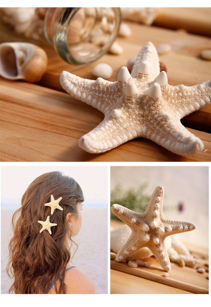 starfish hair clip