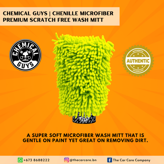 Chemical Guys Chenille Microfiber Premium Scratch-Free Wash Mitt