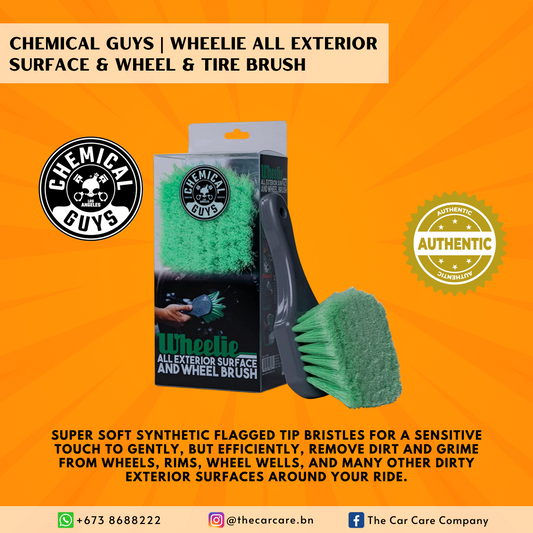 Chemical Guys Wheelie All Exterior Surface & Wheel Brush