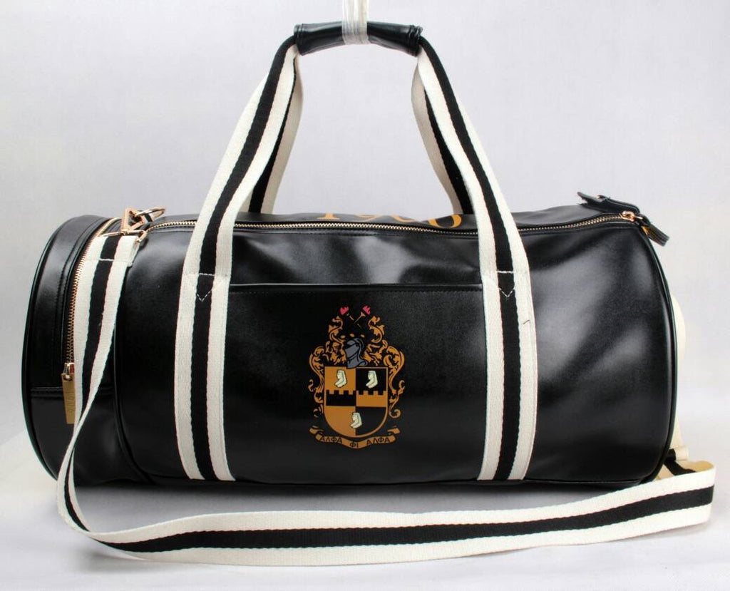 alpha phi alpha duffle bag