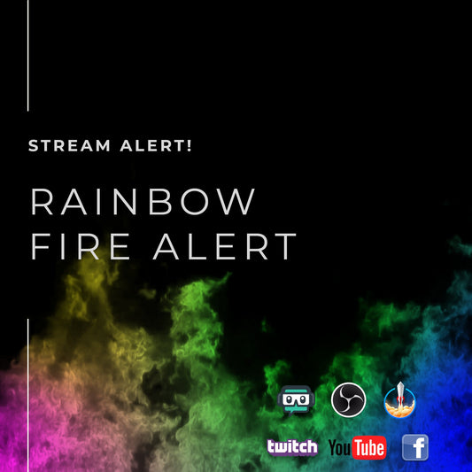 Fire Effect - Realistic Full Screen Transparent Alert For Twitch