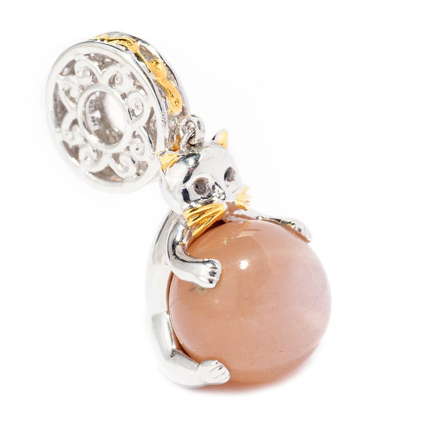 Gems en Vogue Choice of Gemstone Angel Charm