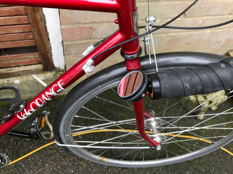 road bike mirror bar end