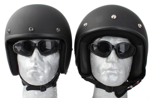 Low Profile DOT Approved Open Face Helmet