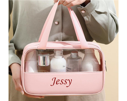 Personalized Makeup Bag Bridesmaid Makeup Bag Customized Grab Bag  Bridesmaid Pouch Cosmetic Pouch Zipper Pouch Bridesmaid Gift Pouch