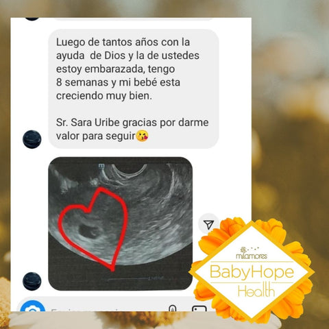 testimonio tratamiento de fertilidad babyhope de milamores